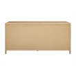 NPD Furniture Hansville Sideboard 4 Doors w/ 2 Inner Drawers in Natural