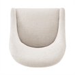 NPD Furniture Stacy Fabric Dining Side Chair in Seville Beige