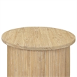 New Pacific Direct Aniston Side/End Table in Natural Whitewash