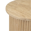 New Pacific Direct Aniston Side/End Table in Natural Whitewash