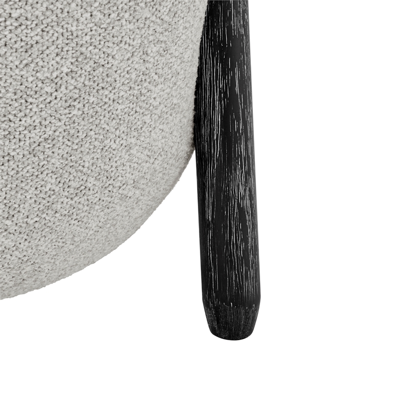 New Pacific Direct Murphy Fabric Storage Ottoman in Horizon Gray