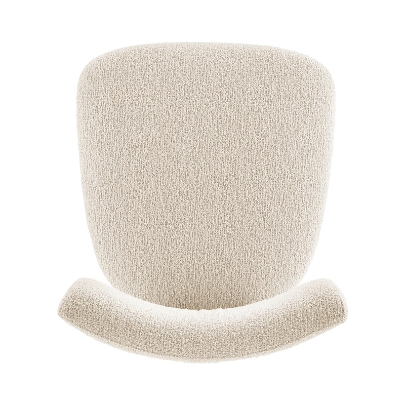 NPD Furniture Hailey Fabric Dining Side Chair in Palladian Beige(Set of 2)