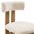 NPD Furniture Hailey Fabric Dining Side Chair in Palladian Beige(Set of 2)