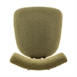 NPD Furniture Hailey Fabric Dining Side Chair in Palladian Green(Set of 2)