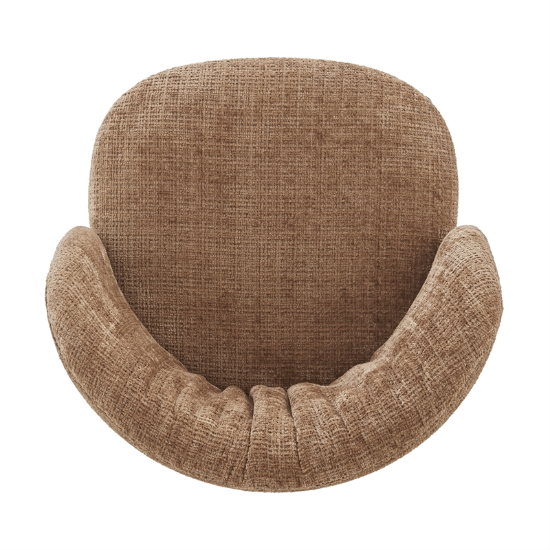 New Pacific Direct Millie Fabric Counter Stool in Canova Brown (Set of 2)