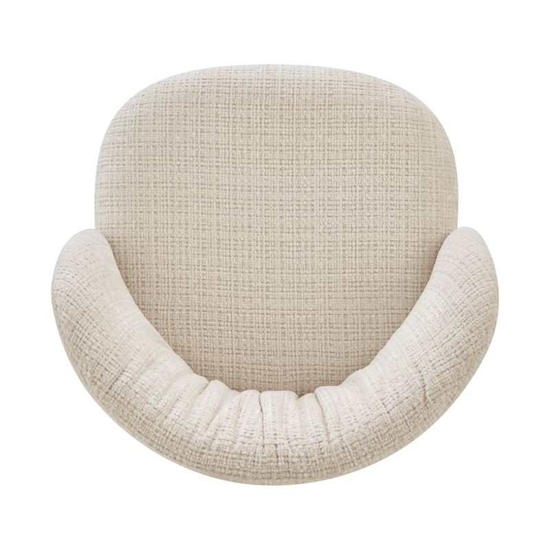 New Pacific Direct Millie Fabric Counter Stool in Canova Ivory (Set of 2)