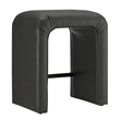 NPD Furniture Jovanka Faux Leather Counter Stool in Vintage Midnight