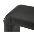 NPD Furniture Jovanka Faux Leather Counter Stool in Vintage Midnight