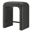 NPD Furniture Jovanka Faux Leather Counter Stool in Vintage Midnight