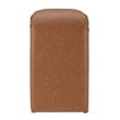 NPD Furniture Jovanka Faux Leather Counter Stool in Vintage Cider