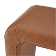 NPD Furniture Jovanka Faux Leather Counter Stool in Vintage Cider