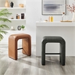 NPD Furniture Jovanka Faux Leather Counter Stool in Vintage Cider