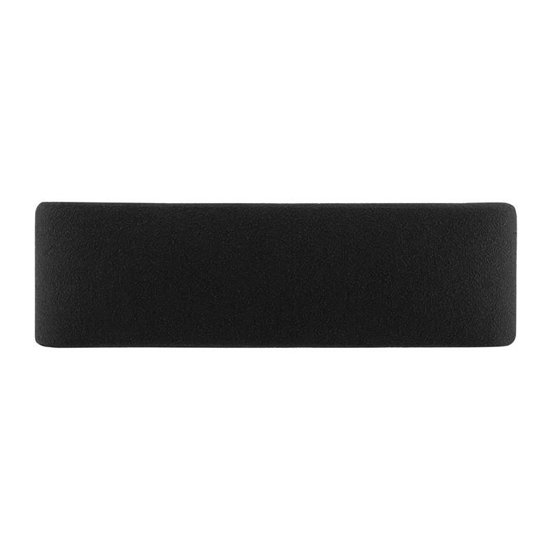 NPD Furniture Vioreen Modern Fabric Bench in Stanton Black