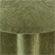 NPD Furniture Cielo Fabric Ottoman in Millburry Green