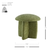 NPD Furniture Cielo Fabric Ottoman in Millburry Green