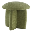 NPD Furniture Cielo Fabric Ottoman in Millburry Green