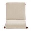 NPD Furniture Micah Fabric Dining Side Chair in Palladian Beige