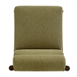 NPD Furniture Micah Fabric Dining Side Chair in Palladian Green