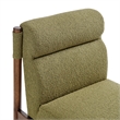 NPD Furniture Micah Fabric Dining Side Chair in Palladian Green