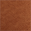NPD Furniture Maisie Faux Shearling Accent Arm Chair in Wilmont Brown