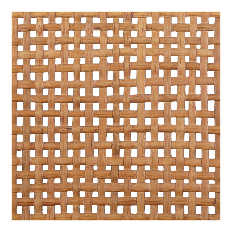 New Pacific Direct Davina Teak Dining Side Arm Chair in Java Brown