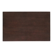 NPD Furniture Callan Nightstand/Side Table 2 Drawers in Dark Walnut