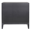 NPD Furniture Covey Cabinet 2 Doors in Brushstroke Black