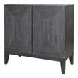 NPD Furniture Covey Cabinet 2 Doors in Brushstroke Black