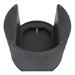 NPD Furniture Watkins Round Side/End Table in Brushstroke Black