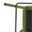 New Pacific Direct Rylee KD Chenille Backless Counter Stool in Green (Set of 2)