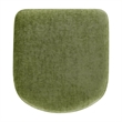 New Pacific Direct Rylee KD Chenille Backless Counter Stool in Green (Set of 2)