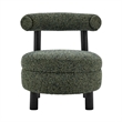 NPD Furniture Esther Boucle Accent Chair in Speckled Green