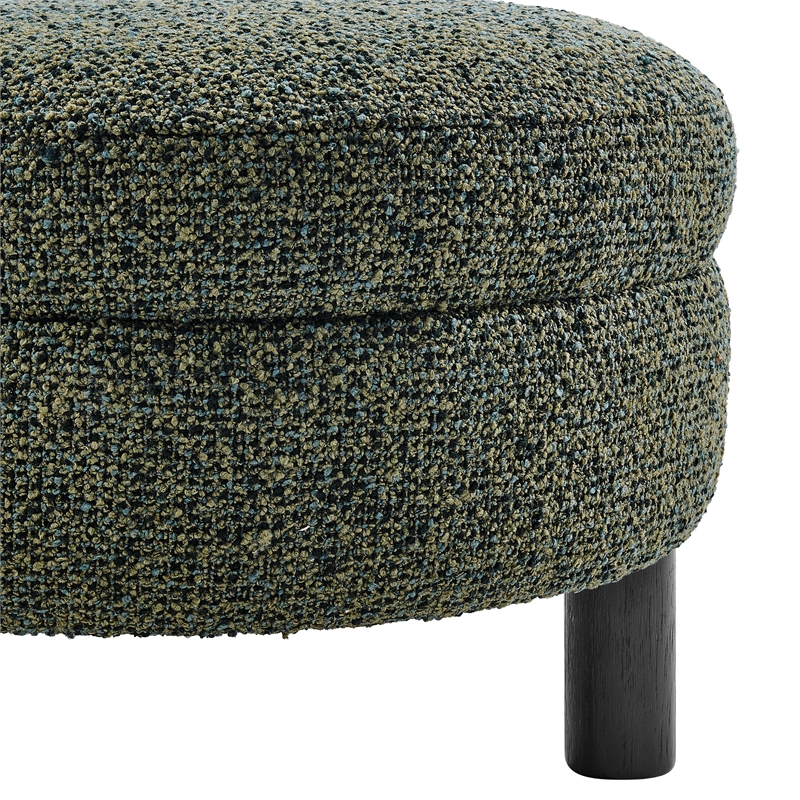 NPD Furniture Esther Boucle Accent Chair in Speckled Green
