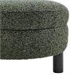 NPD Furniture Esther Boucle Accent Chair in Speckled Green