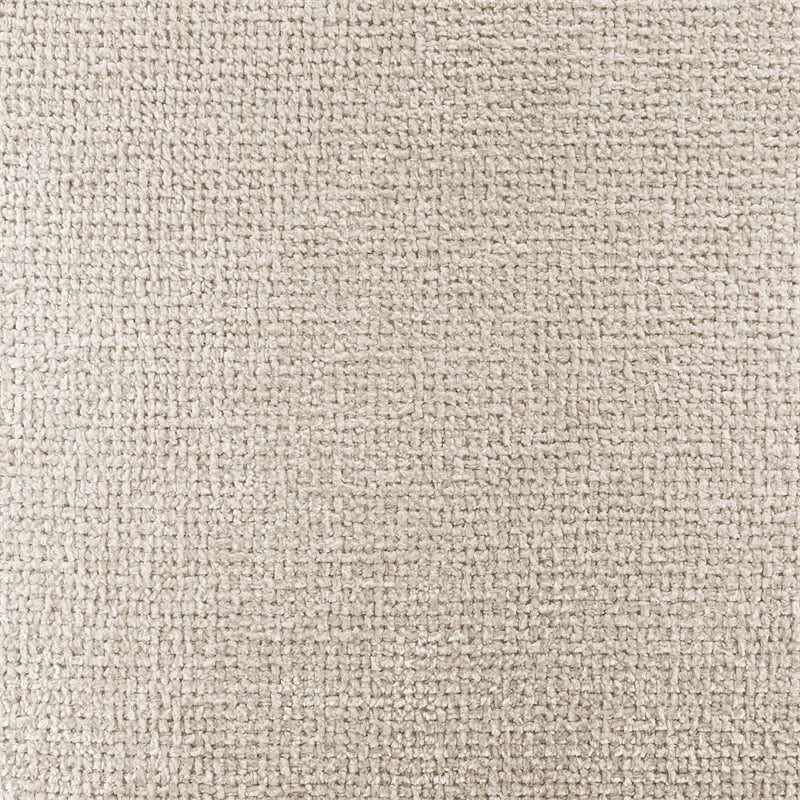 New Pacific Direct Vincent Chenille Accent Arm Chair Brown Legs in Cream