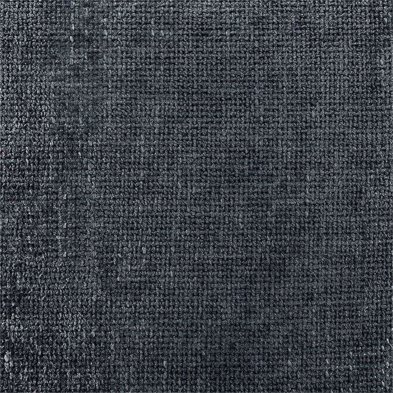 New Pacific Direct Vincent Chenille Accent Arm Chair Black Legs in Charcoal