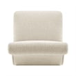 NPD Furniture Lucius Boucle Accent Chair in Milford Beige