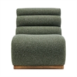 NPD Furniture Lucius Boucle Accent Chair in Milford Green