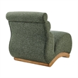 NPD Furniture Lucius Boucle Accent Chair in Milford Green