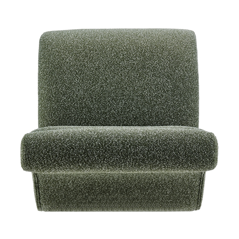 NPD Furniture Lucius Boucle Accent Chair in Milford Green