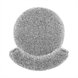 NPD Furniture Esther Boucle Accent Chair in Speckled White