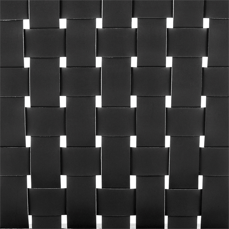 New Pacific Direct Marco Faux Leather Counter Stool Drift Wood Frame in Black