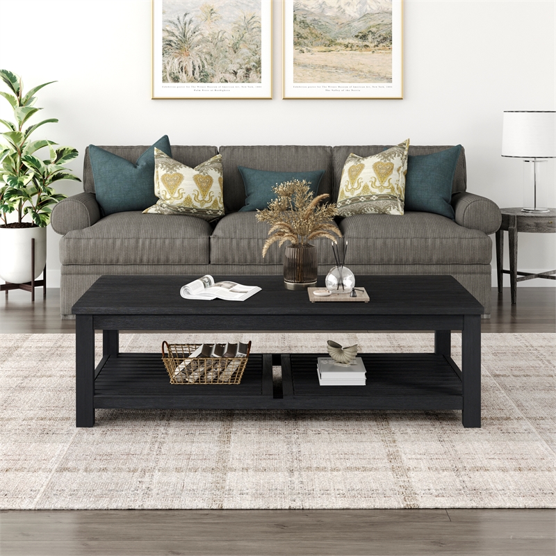 NPD Furniture Tiburon KD Coffee Table in Alto Black