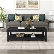 NPD Furniture Tiburon KD Coffee Table in Alto Black