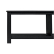 NPD Furniture Tiburon KD TV Bench in Alto Black