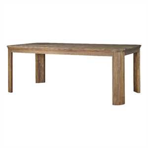 New Pacific Direct Wilmington KD 79&quot Dining Table in Brushed Brown