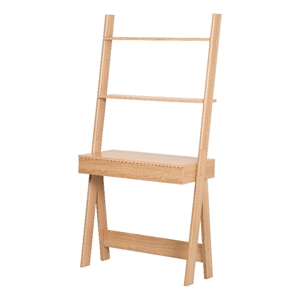 New Pacific Direct Reeve 33&quot Stair Desk in Euro Oak