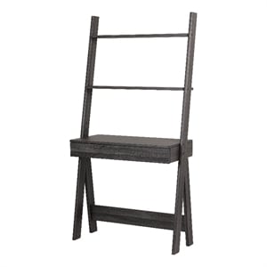 New Pacific Direct Reeve 33&quot Stair Desk in Charred Black