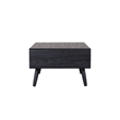 NPD Furniture Wilson Slat Coffee Table in Black
