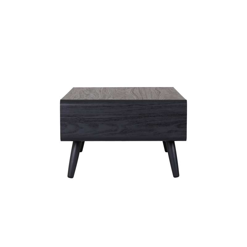 NPD Furniture Wilson Slat Coffee Table in Black